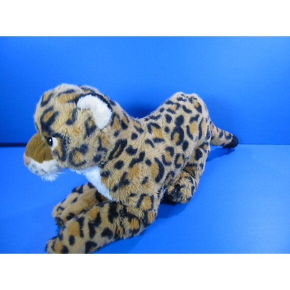 Wild Republic Laying Leopard Plush Toy Stuffed Animal 12" - Picture 2 of 8